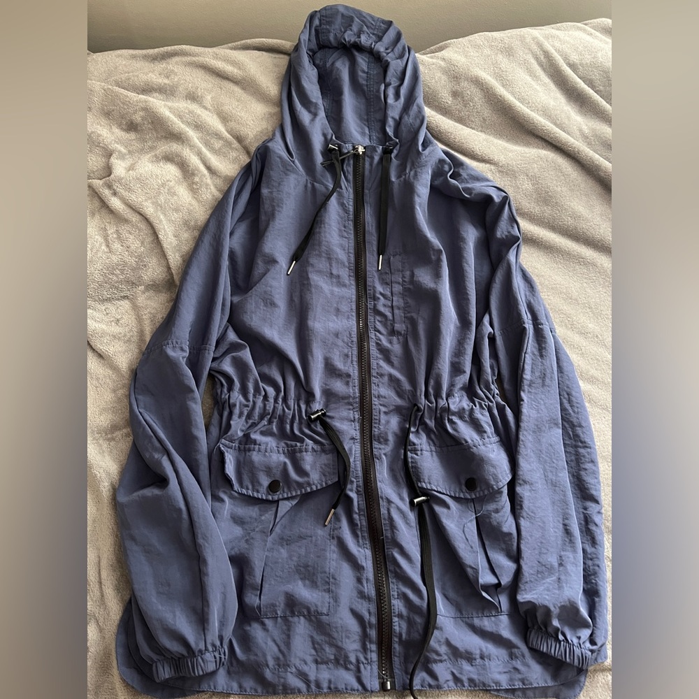 Blue light jacket from charlotte russe